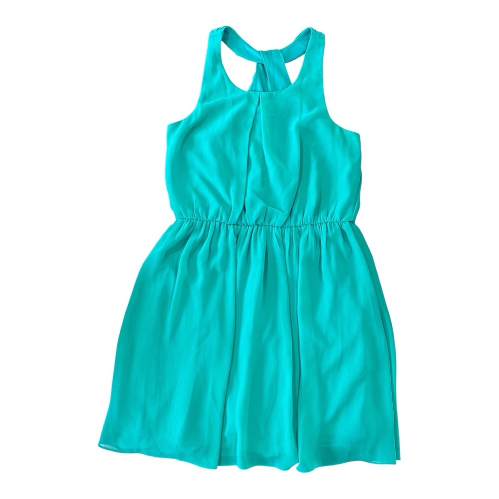 Teal/Aqua‎ By & By A line dress size Medium